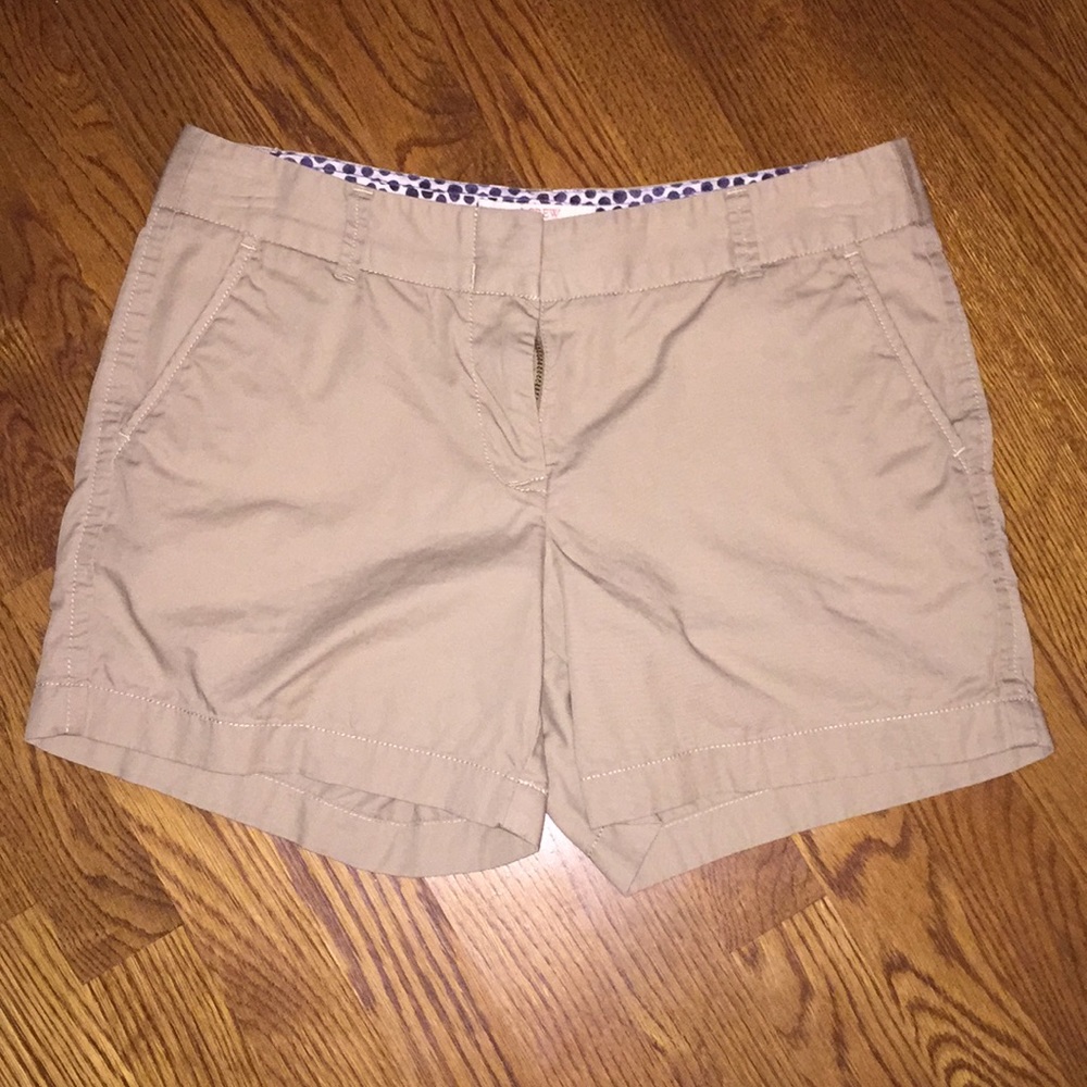 J. Crew Shorts- Chino Khaki